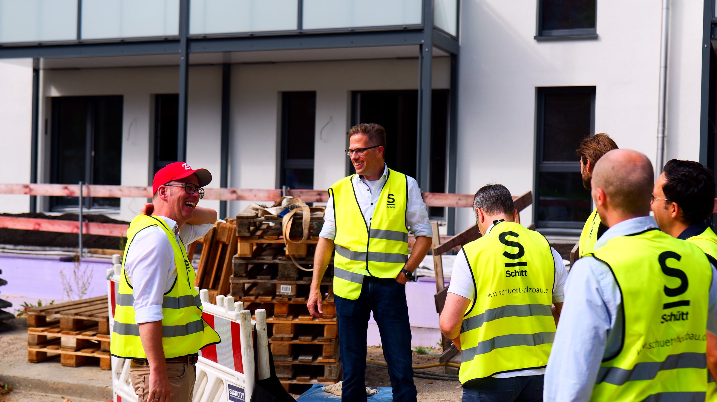 Baustelle Schütt Führung 
